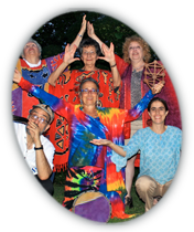 Rabbi Rayzel Raphael leading the improvisational theatre piece Kabbalah: The Musical!